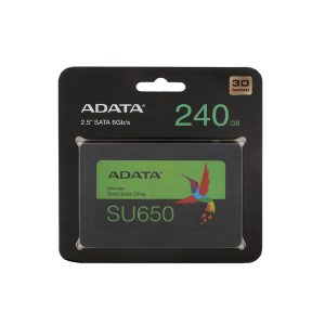 هارد اینترنال ای دیتا SSD مدل SU650 ظرفیت 240GB – مشکی